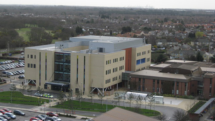 Ipswich Hospital (Image from Wikidepia by geograph.org.uk/Richard Rogerson)