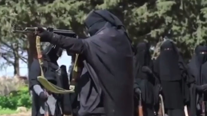 'Equal of men': Female militant group 'fighting for country' emerges in Syria