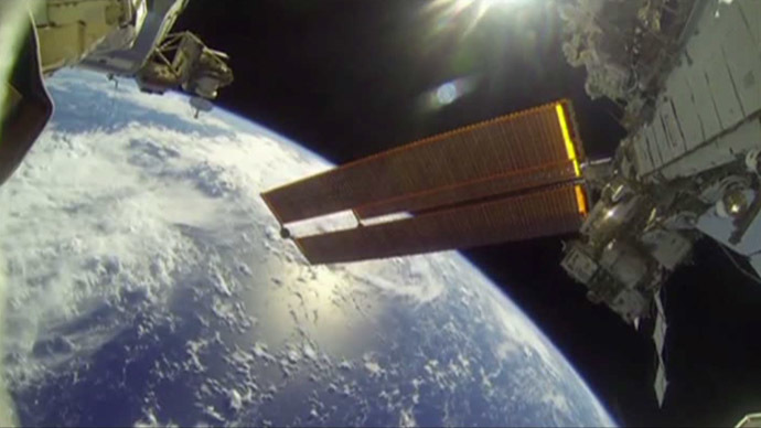 Breathtaking: NASA astronauts take you on a spacewalk with GoPro camera (VIDEO)