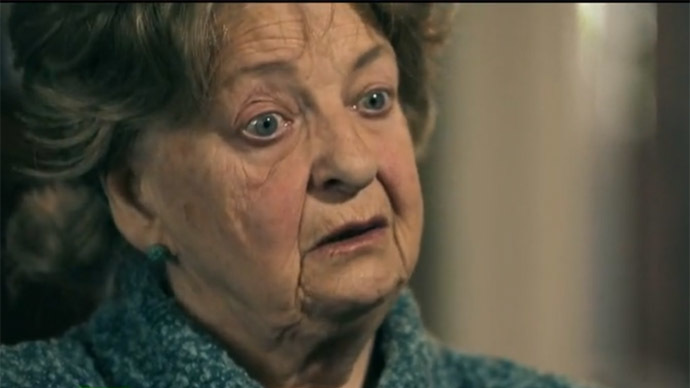 Concentration camp victim Zinaida Semyonova (Still from RT video)