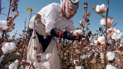 ​One million forced to pick cotton in Uzbekistan in 2014