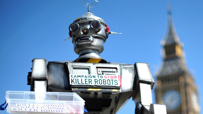 UK opposes international ban on ‘killer robots’
