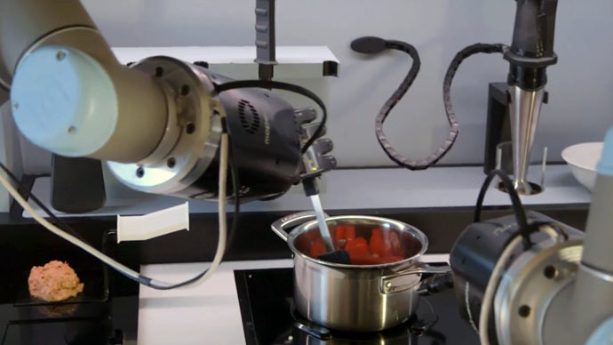 Robo-chef: British tech firm unveils the future of cooking