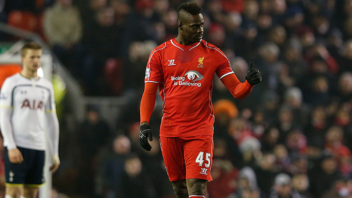 ​Liverpool footballer Mario Balotelli targeted by social media racists 4,000 times this season