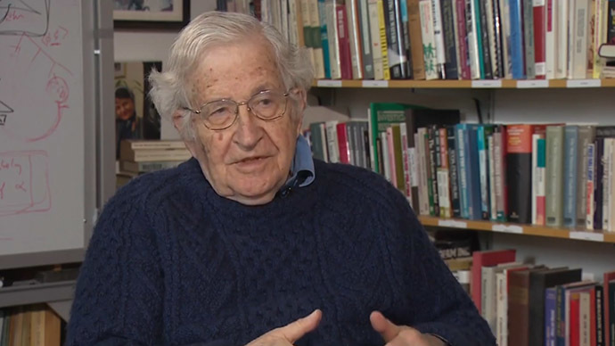 ‘Any reader of Orwell would be perfectly familiar’ with US maneuvers – Chomsky to RT
