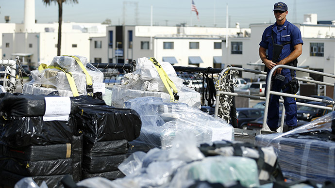 High seas: Coast Guard shows off 14 tons of captured cocaine