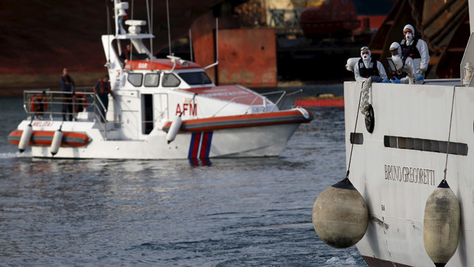 Migrant lives matter! Protesters target European Commission after 800 drowned