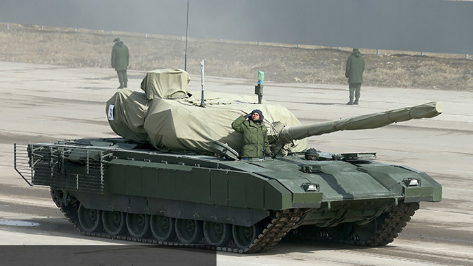 1st PHOTO: Russia’s secretive Armata battle tank revealed