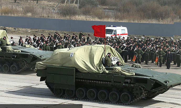 T-15 (Object 149) heavy infantry combat vehicle (image from http://mil.ru)