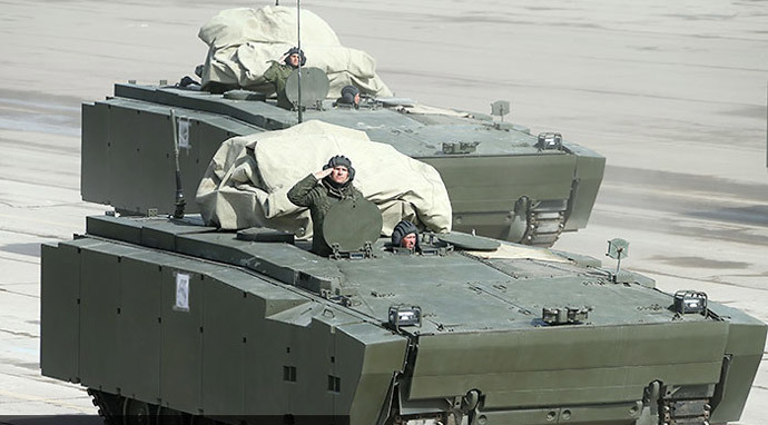 Kurganets-25 armoured personnel carrier (image from http://mil.ru)