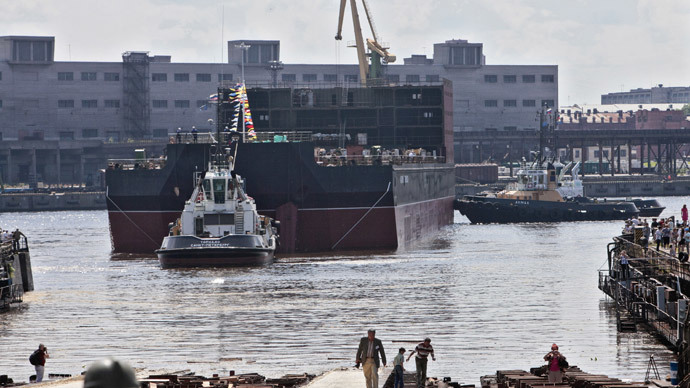 1st mass-produced floating nuclear plant to power Russian Arctic in 2016