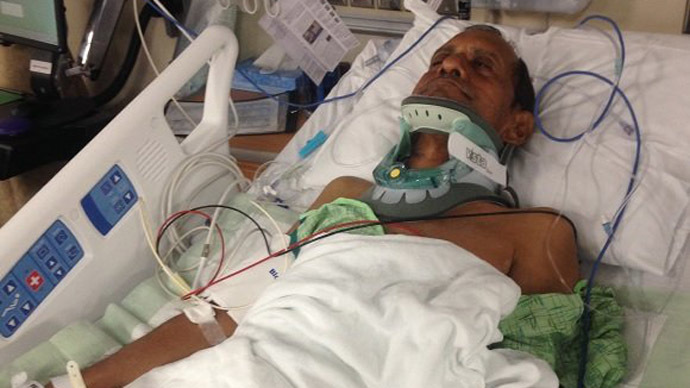 Ex-cop who paralyzed Indian grandfather pleads not guilty