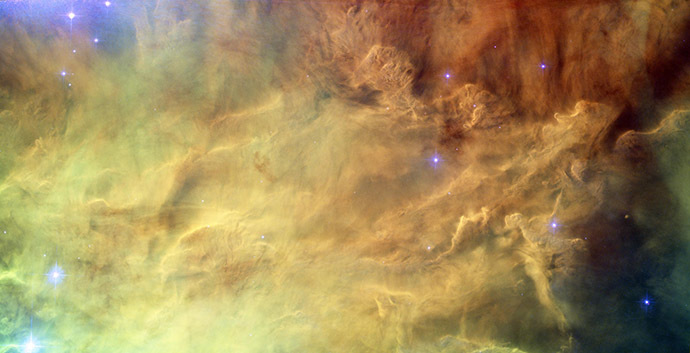 Hubble reveals heart of Lagoon Nebula, Image release date September 22, 2010. (Flickr/NASA, ESA)