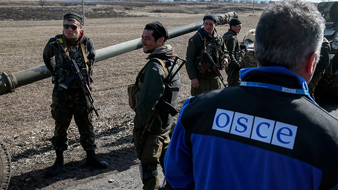 Death threats for OSCE inspectors by Ukraine servicemen - Moscow