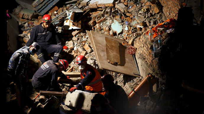 Dramatic drone footage shows the aftermath of deadly Nepal earthquake