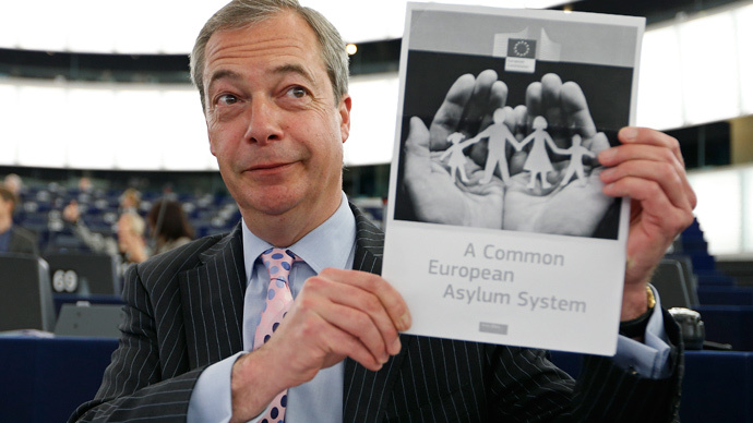 ​‘EU migrant crisis proposals will open Britain’s doors to jihadists,’ says Nigel Farage
