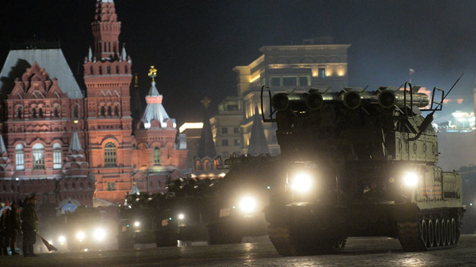 Russia's cutting-edge military hardware parades through Moscow for V-Day rehearsal