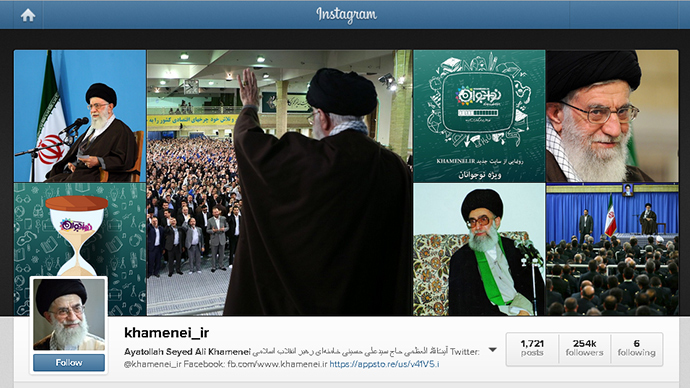 Social media savvy? Iran’s supreme leader beats 15-second Instagram policy