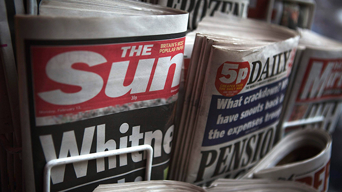 ​Mixed messages? Murdoch’s Sun backs Tories, while Scottish edition backs SNP