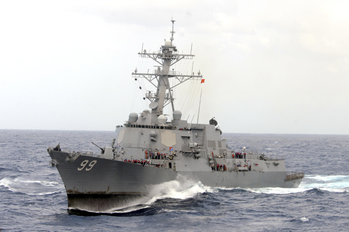 Reuters / Aaron Chase / U.S. Navy / Handout