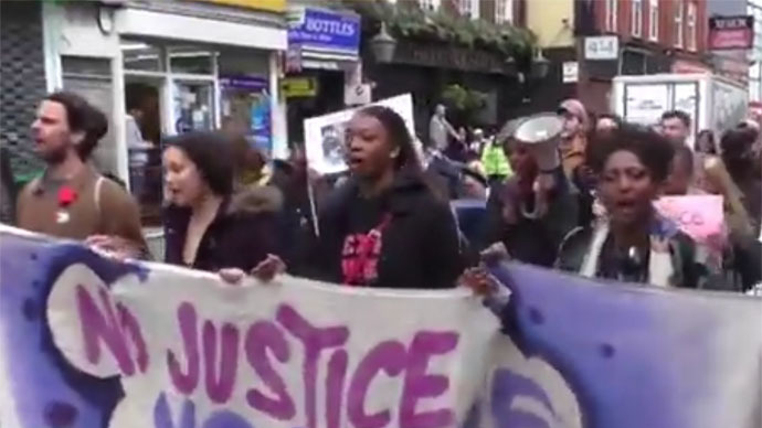 Brixton for Baltimore: Hundreds march in London in solidarity rally (VIDEO)