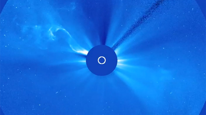 Spectacular NASA video shows giant plasma eruption on sun (VIDEO)