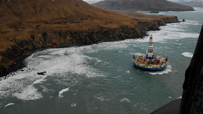 ‘Shell no!’ Seattle kayaktivist fleet protests Arctic drilling (PHOTOS, VIDEO)