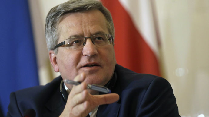 Polish president suffering from 'anti-Russian diarrhea' - opposition