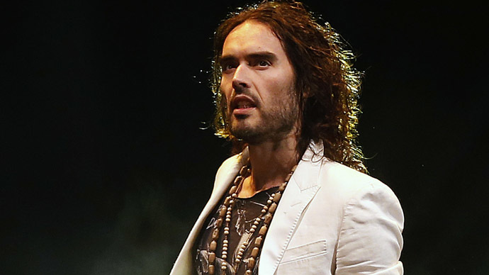 Russell Brand ‘thinks terrorism is funny’ says Cameron, as comedian backs Labour
