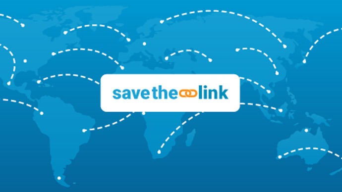 'Web-sharing censored!' Activists unite to 'Save the Link' from restrictive laws