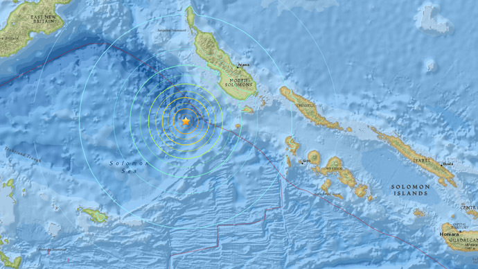 7.2 earthquake hits off Papua New Guinea, warning of 'hazardous tsunami waves'