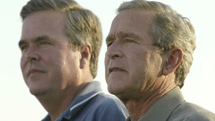 George W. Bush is one of Jeb Bush’s top advisers on Israel