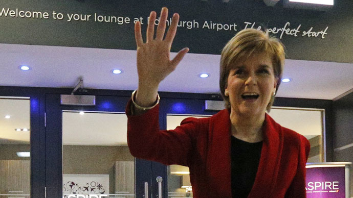 SNP Scottish victory ‘a vote against austerity’ - Sturgeon