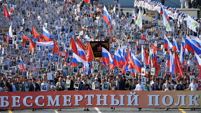 ‘Immortal Regiment’ marches on: World celebrates Victory Day (VIDEOS)