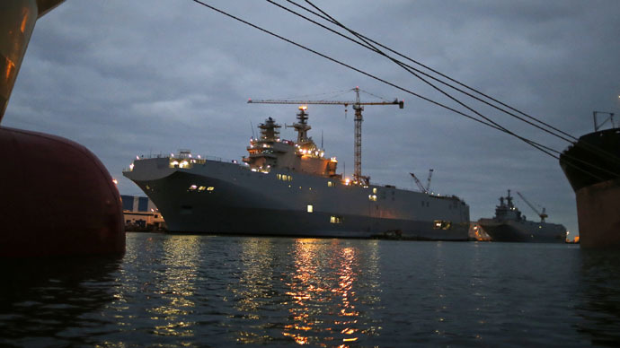 ‘France needs Russia’s approval to sell Mistral warships’ - Russia's arms chief