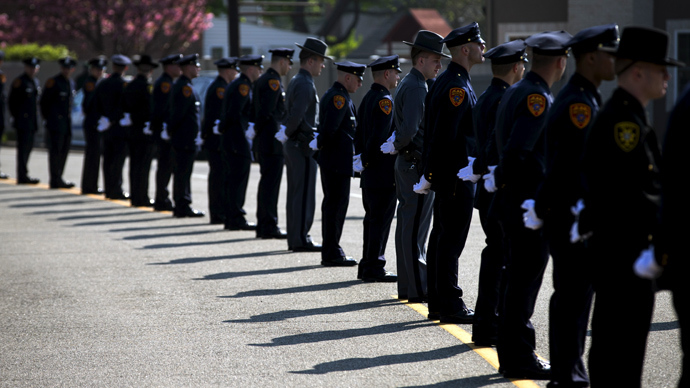 Number of police officers killed on duty in 2014 jumps nearly 90%