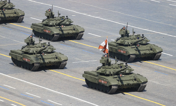 T-90A main battle tanks (RIA Novosti/Anton Denisov)