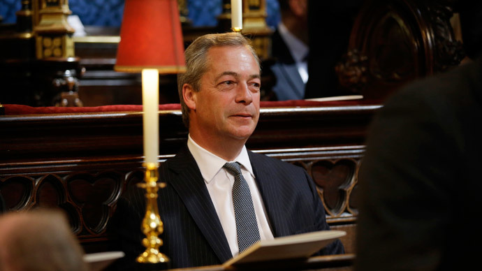 Too ‘aggressive’ to lead UKIP? Farage facing leadership rebellion