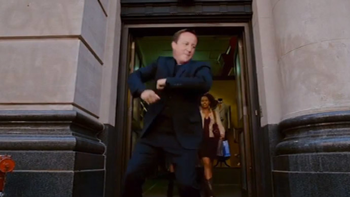 ​Web sight: Cameron celebrates election victory in hilarious Spider-Man spoof (VIDEO)