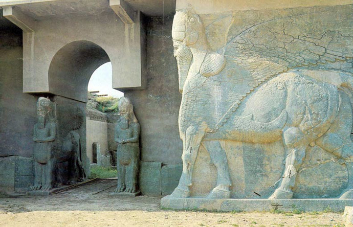 Assyrian city of Nimrud. Photo from wikipedia.org
