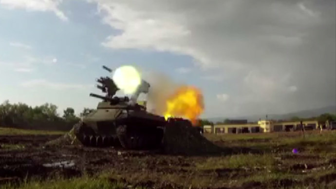 Russian battle robots shoot armored targets during field trials (VIDEO)