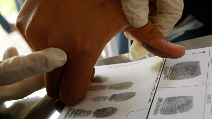 Line detector: New test verifies cocaine use based on single fingerprint