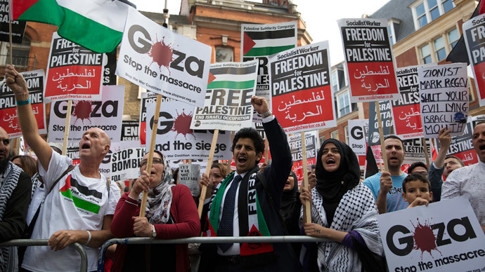 ​Ethnic cleansing: British activists mark the Nakba in solidarity with Palestinian refugees