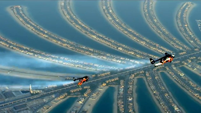​‘Fly wherever you want:’ Jetmen behind death-defying Dubai stunt speak out (VIDEO)