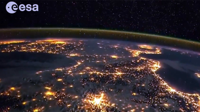 ​Breathtaking timelapse video shows nightlight Earth from space