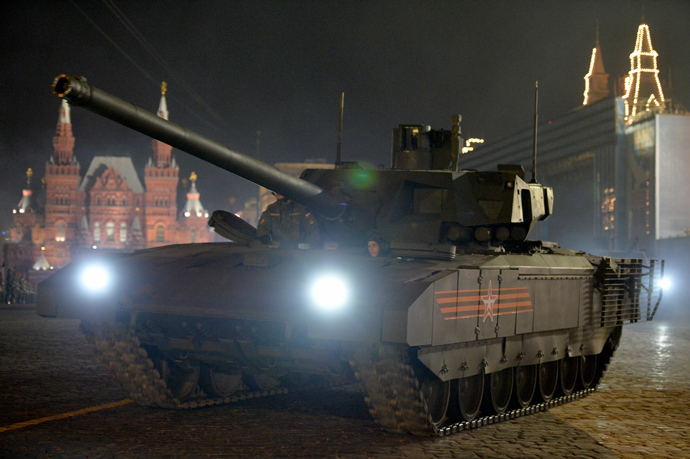 A T-14 tank with the Armata Universal Combat Platform (RIA Novosti / Vladimir Astapkovich)