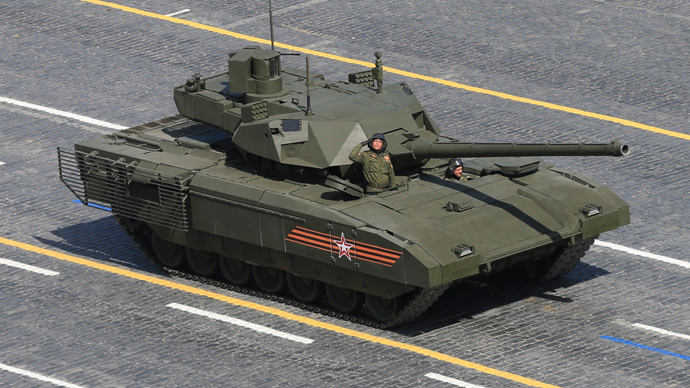Russian T-14 tank with the Armata Universal Combat Platform (Reuters / RIA Novosti)