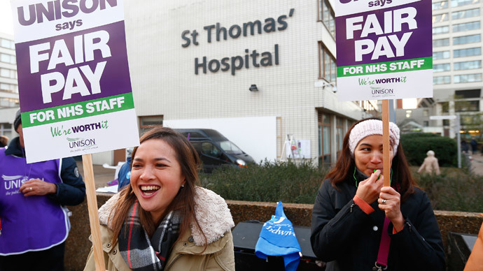 ​Nurses threaten strike action if Tories’ ‘7-day NHS’ sparks wage cuts