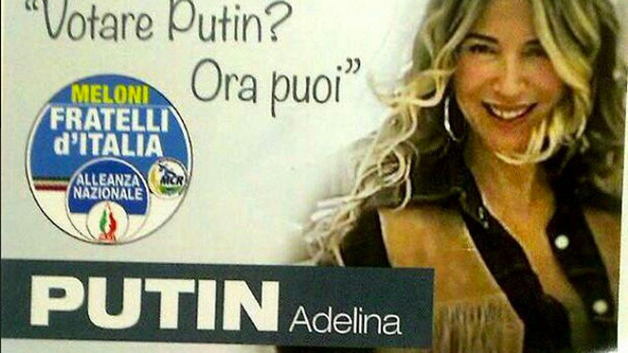 ‘Want to vote for Putin in Italy? Now you can!’ Russian President’s namesake pushing into politics