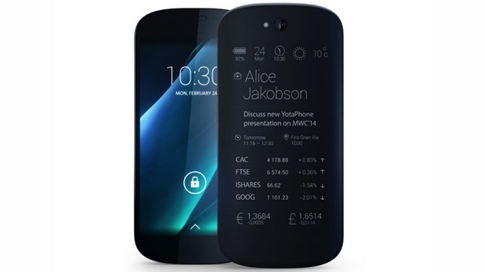 Russia’s dual-screen Yotaphone 2 starts selling in China